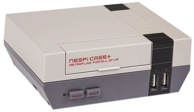 Main image of Retroflag NESPi Case+ Game Console Box With LED Indicator For Raspberry Pi Retroflag NESPi Case+
