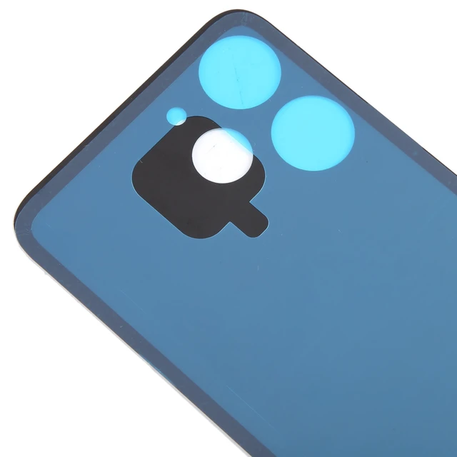Alt view image 5 of 5 - For Redmi 12 4G OEM Glass Material Battery Back Cover (Black)