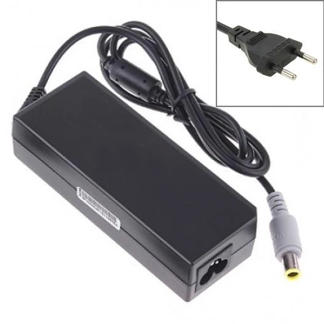 Main image of US Plug AC Adapter 20V 4.5A 90W for Notebook, Output Tips: 8.0x7.4mm Black
