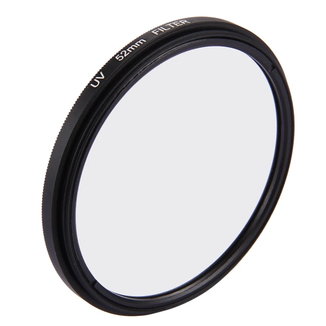 Main image of 52mm 3 in 1 Round Circle UV Lens Filter with Cap for GoPro HERO7 Black/6 /5