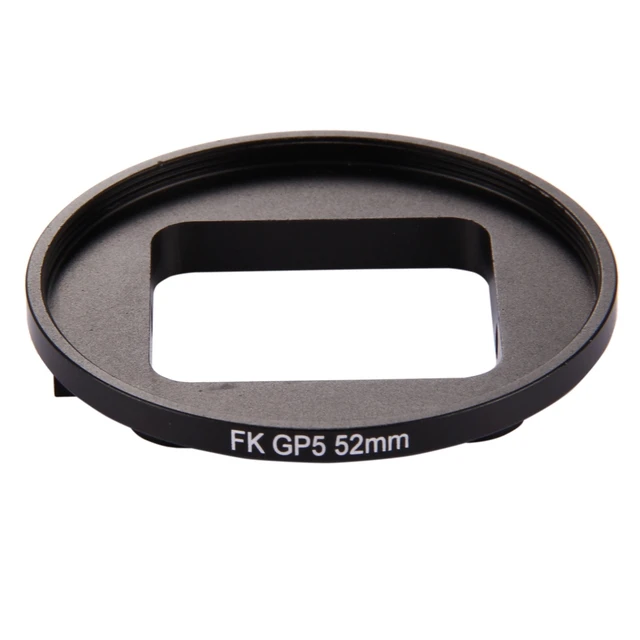 Alt view image 3 of 7 - 52mm 3 in 1 Round Circle UV Lens Filter with Cap for GoPro HERO7 Black/6 /5