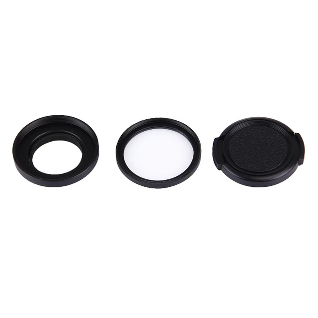 Alt view image 4 of 7 - JUNESTAR for Xiaoyi Yi II 4K Sport Action Camera Proffesional 37mm UV Filter + Lens Protective Cap