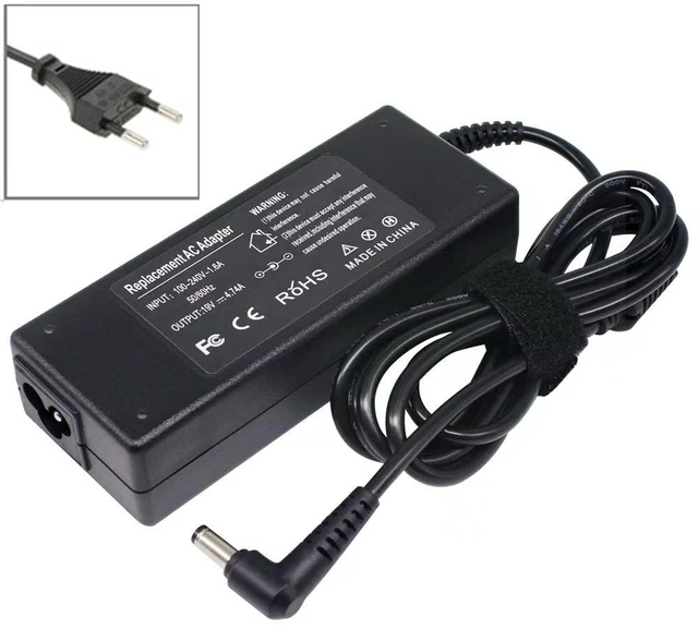 Main image of 19V 4.74A 90W AC Adapter for Toshiba Notebook, Output Tips: 5.5 x 2.5mm(EU Plug)