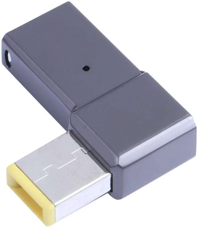 Alt view image 2 of 3 - 100W USB-C / Type-C Female to Big Square USB Computer Charging Adapter for Thinkpad/ThinkBook/Xiaoxin