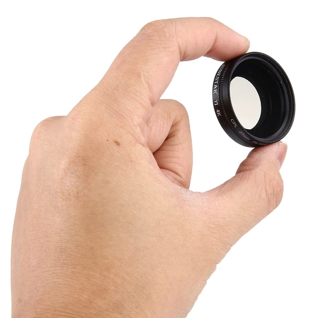 Alt view image 5 of 7 - JUNESTAR for Xiaoyi Yi II 4K Sport Action Camera Proffesional 37mm CPL Filter + Lens Protective Cap