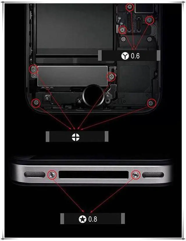 Alt view image 4 of 4 - Kaisi T-222 9 in 1 Precision Screwdriver Professional Repair Opening Tool For Mobile Phone Tablet PC