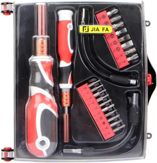 Alt view image 4 of 5 - JF-6095A 24 in 1 Professional Multi-functional Screwdriver Set