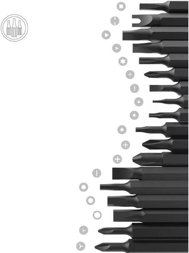 Alt view image 3 of 7 - WOWSTICK 1P+ 24 in 1 Mini Electric Screwdriver Kit