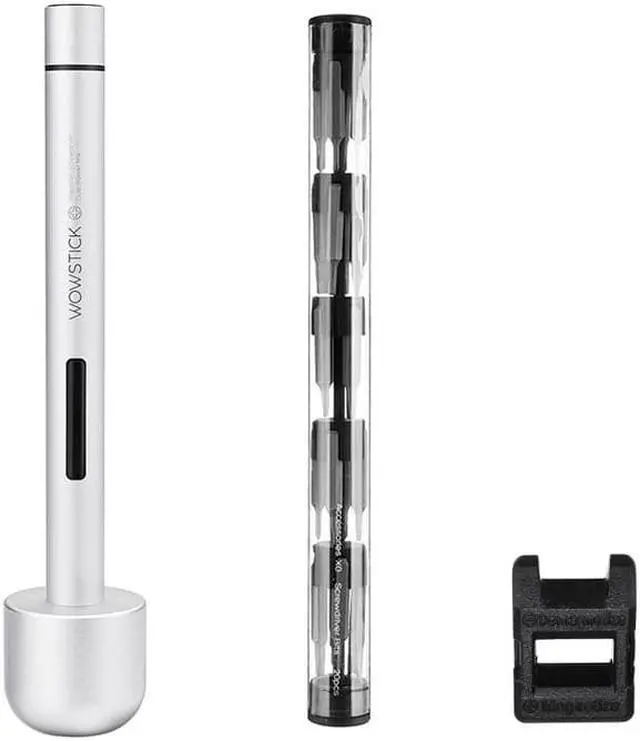 Alt view image 3 of 7 - WOWSTICK 1P+ 23 in 1 Mini Electric Screwdriver Kit With Metal Base
