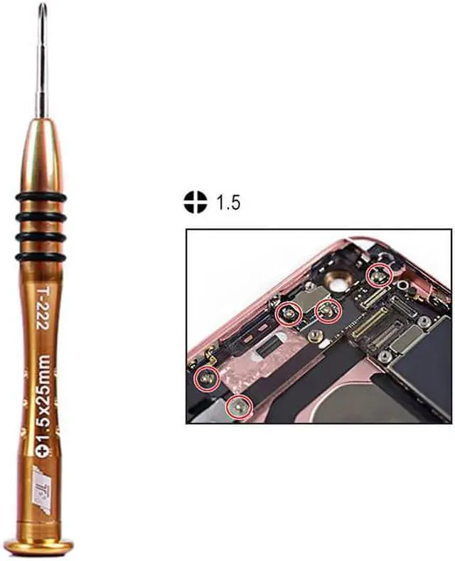 Alt view image 2 of 4 - Kaisi T-222 9 in 1 Precision Screwdriver Professional Repair Opening Tool For Mobile Phone Tablet PC