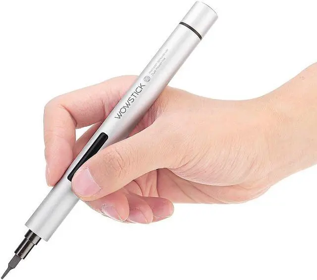 Alt view image 7 of 7 - WOWSTICK 1P+ 23 in 1 Mini Electric Screwdriver Kit With Metal Base