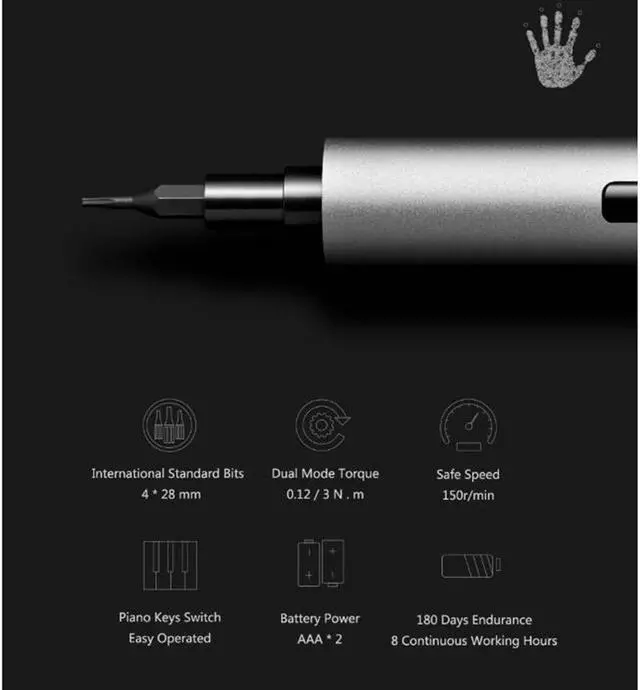 Alt view image 6 of 7 - WOWSTICK 1P+ 24 in 1 Mini Electric Screwdriver Kit