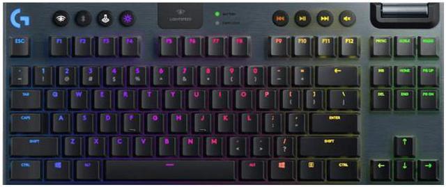 Logitech G913 TKL Wireless RGB Mechanical Gaming Keyboard, Tea Shaft