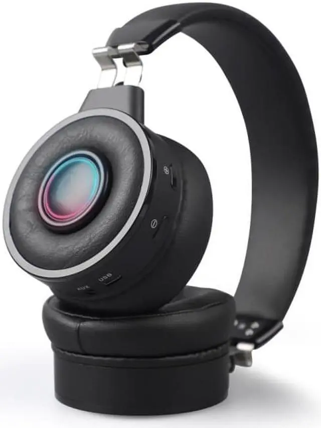Main image of Kingkong Bluetooth Wireless RGB Luminous Gaming Headset with Mic Support TF/FM Radio