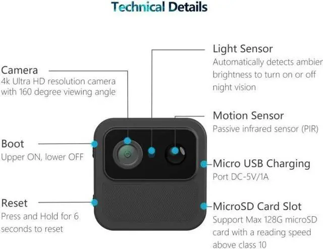 Alt view image 7 of 7 - R9 Portable Cell Phone Remote Webcam Home Wireless WiFi Camera HD Night Vision Monitor Camera