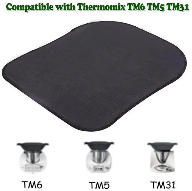 Alt view image 4 of 7 - For Thermomix TM5 TM6 TM21 TM31 Sliding Pad Anti-Fouling Pad 30 x 35cm Sliding Pad
