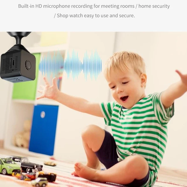 Alt view image 7 of 7 - X1 1080P Small Cube Mini HD WiFi Camera, Support Infrared Night Vision & Motion Detection
