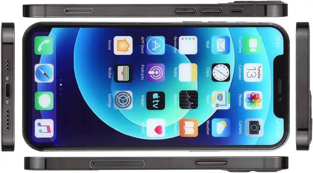 Alt view image 4 of 6 - Non-Working Dummy Fake Color Screen iPhone 12 Pro Max  Display Model   (6.7 inch) (Grey)