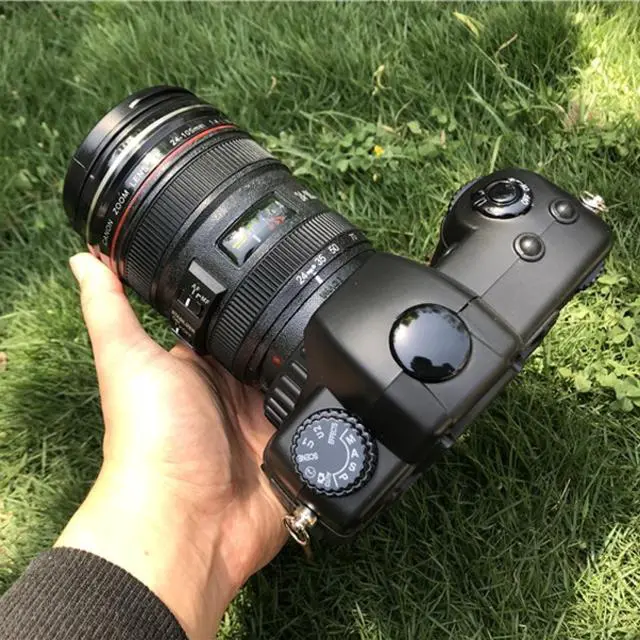 Alt view image 4 of 6 - For Canon EOS 5DSR Non-Working Fake Dummy DSLR Camera Model Photo Studio Props with Strap