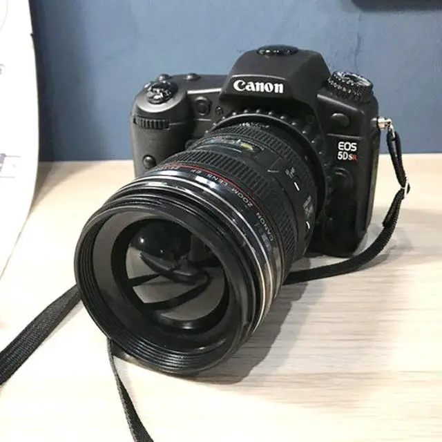 Main image of For Canon EOS 5DSR Non-Working Fake Dummy DSLR Camera Model Photo Studio Props with Strap