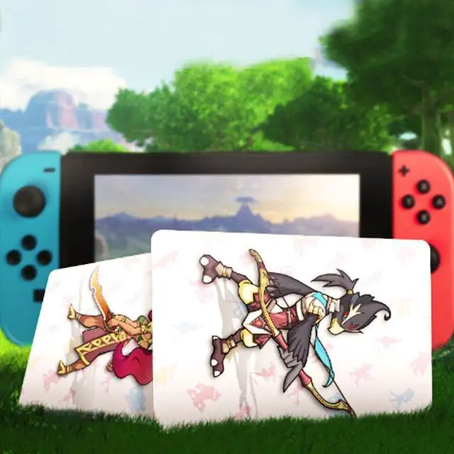 Alt view image 2 of 7 - 22 PCS Zelda NFC Cards Link Botw SSB 20 Heart Wolf Reveli Mint Cranes Urbosa for The Legend of Zelda Breath of The Wild NS Switch