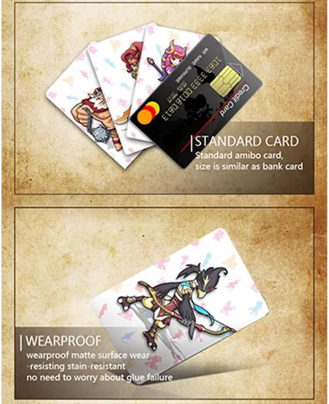 Alt view image 7 of 7 - 22 PCS Zelda NFC Cards Link Botw SSB 20 Heart Wolf Reveli Mint Cranes Urbosa for The Legend of Zelda Breath of The Wild NS Switch