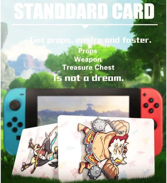 Alt view image 4 of 7 - 22 PCS Zelda NFC Cards Link Botw SSB 20 Heart Wolf Reveli Mint Cranes Urbosa for The Legend of Zelda Breath of The Wild NS Switch