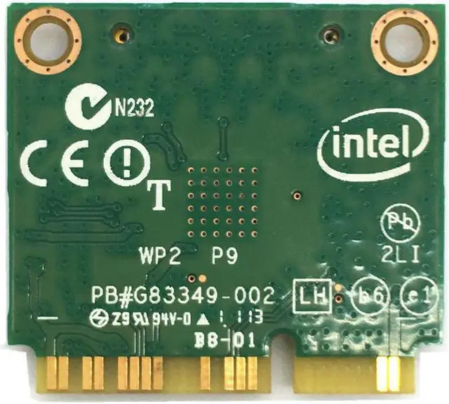 Alt view image 4 of 4 - For 7260 Wireless-N Intel 7260HMW BN 802.11bgn 300Mbps Bluetooth 4.0 Mini PCI-E Wifi Card