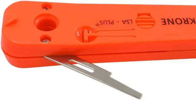 Alt view image 5 of 7 - Krone Lsa-plus Telecom Phone Wire Cable tester tracker RJ11 RJ45 Punch Down Network Tool Kit Pliers Crimper Grey 18cm Long