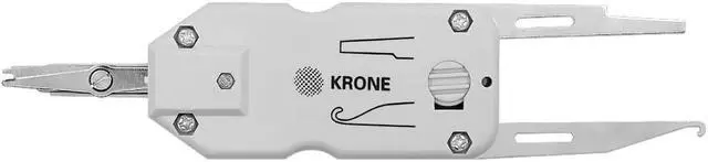 Alt view image 5 of 7 - Krone Lsa-plus Telecom Phone Wire Cable tester tracker RJ11 RJ45 Punch Down Network Tool Kit Pliers crimper Grey 12cm Classic Short
