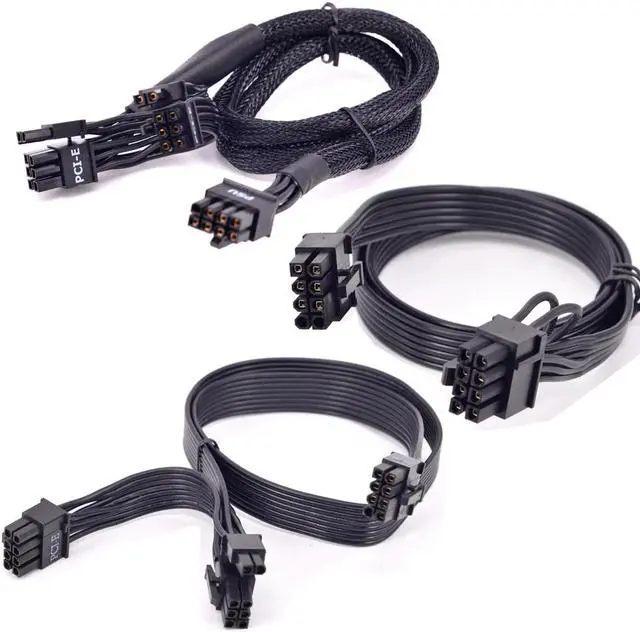 Alt view image 5 of 6 - Seasonic CPU 8pin to 4+4pin Power Supply Cable ATX 12V P4 to P8 With Net for KM3 Series X-750 X-850 SS-1050XP3 M12II Evo Series 620 650 750 850 Snow Silent 750 1050 FOCUS PLUS Gold SSR-850FX