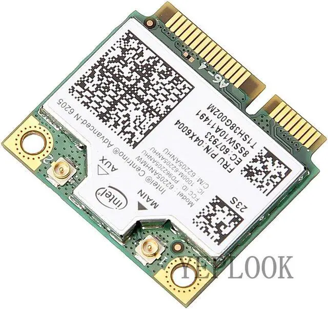 Alt view image 3 of 6 - 6205 6205AN 62205ANHMW Advanced-N 300M Dual Band 2.4G 5G WiFi Wireless Network Card for X220 X220I X220T X230 X230I X230T