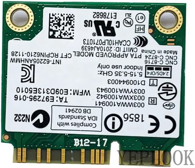 Alt view image 4 of 6 - 6205 6205AN 62205ANHMW Advanced-N 300M Dual Band 2.4G 5G WiFi Wireless Network Card for X220 X220I X220T X230 X230I X230T