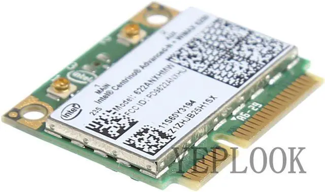 Alt view image 3 of 5 - WiFi Card 6250 622ANXHMW 300Mbps Dual Band 2.4G 5G 802.11a /b/g/n Mini PCI-E Wireless Wifi Card For T400/T420/T500/E220S/E530/S220