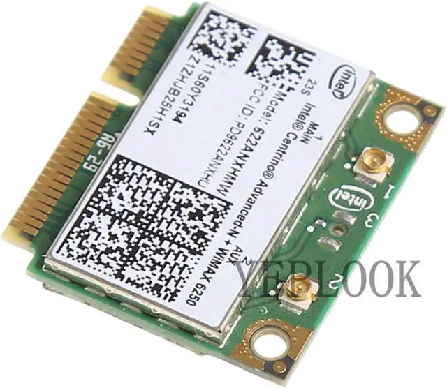 Alt view image 5 of 5 - WiFi Card 6250 622ANXHMW 300Mbps Dual Band 2.4G 5G 802.11a /b/g/n Mini PCI-E Wireless Wifi Card For T400/T420/T500/E220S/E530/S220