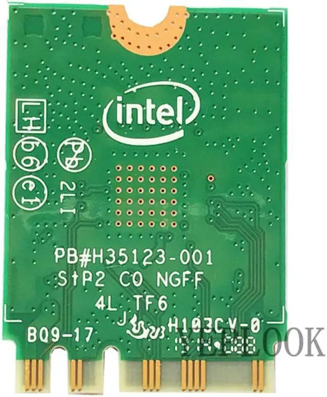 Alt view image 2 of 7 - AC3160 3160ac 3160NGW Dual Band 2.4G 5Ghz 433Mbps 802.11ac Wi-Fi+Bluetooth 4.0 M.2 NGFF Wireless Network Card Wifi Network Card For Laptop