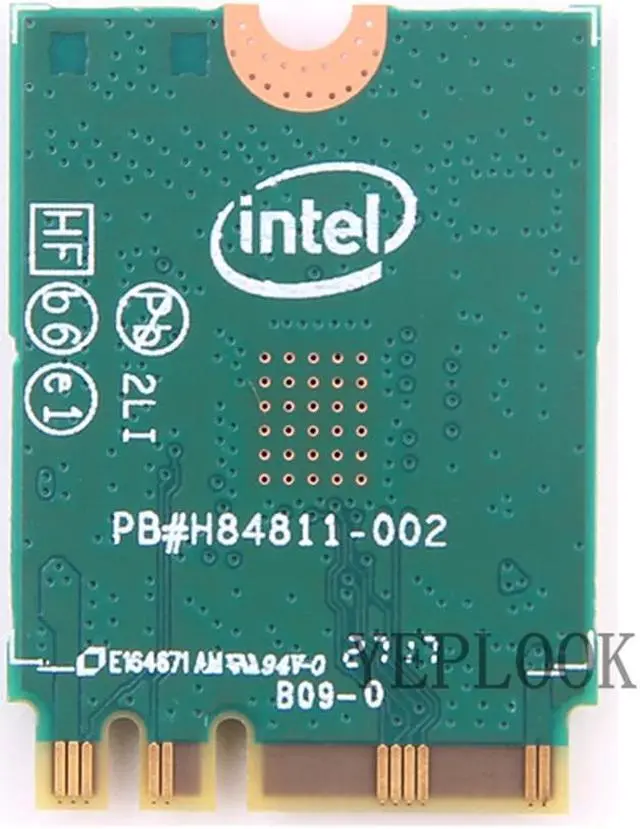 Alt view image 2 of 5 - 3168ac Dual Band 2.4G/5Ghz 433Mbps WiFi BT 4.2 802.11ac NGFF M.2 WiFi Network Card HP K12 PB450 G5 PB640 G4 ProBook 440 450 470 Series