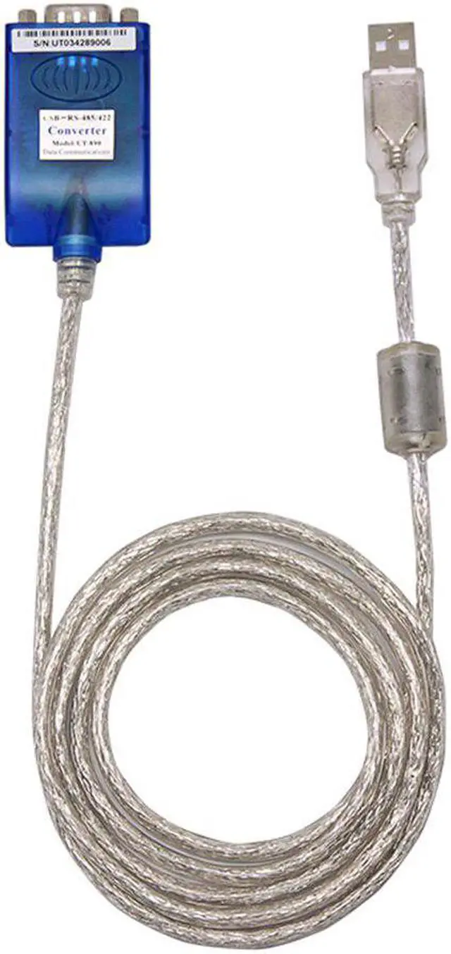 Alt view image 3 of 8 - UTEK UT-890A USB to RS485/422 Serial Cable Shielded Industrial Data Lines Bidirectional Anti-surge Cable 1.5M FTDI-FT232+SP213