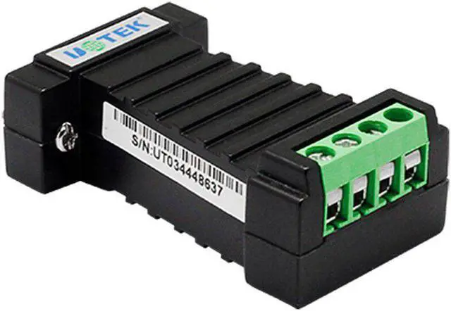 Alt view image 3 of 6 - UTEK UT-2211 RS232 To RS485 Passive Adapter Switch 232 to 485 Port-powered 600w Surging Protetion Communication Distance 1.2km