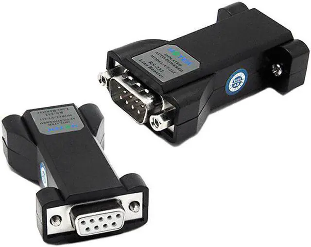 Alt view image 3 of 6 - UTEK UT-212 RS232 Isolated Converter Photoelectric Isolation Line Booster Extension Adapter Communication Distance 1.2km 1 Pair