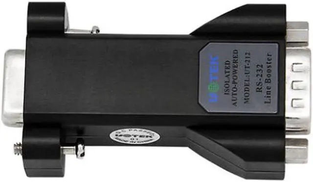 Alt view image 2 of 6 - UTEK UT-212 RS232 Isolated Converter Photoelectric Isolation Line Booster Extension Adapter Communication Distance 1.2km 1 Pair