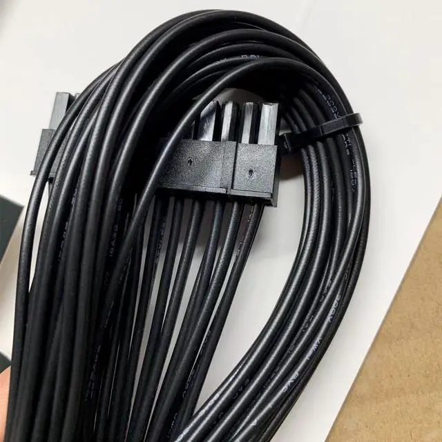 Alt view image 5 of 6 - 10Pin+18Pin to 24Pin 20+4Pin Main Power Cable Flat 60cm For Cooler Master V850 V1000 V1300 PLATINUM Full-Modular Power Supply