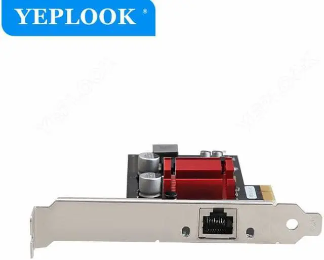 Alt view image 3 of 8 - PCIe 1x to Single POE Port Camera Visual Capture Card 10/100/1000Mbps Gigabit Network Card Ethernet Converter Chipset Intel I210