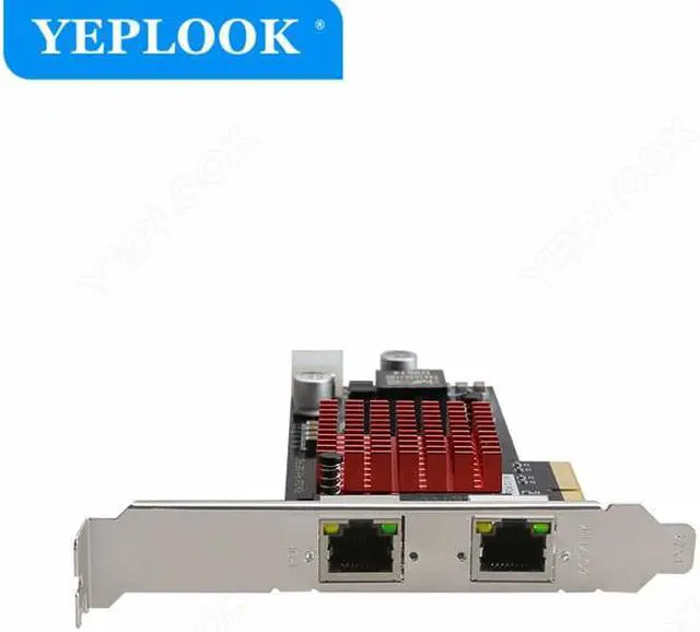 Alt view image 4 of 6 - PCI-E 4x to 2 Ports POE Camera Visual Capture Card 10/100/1000Mbps PCIe Gigabit Network Ethernet Converter Chipset Intel I350AM2