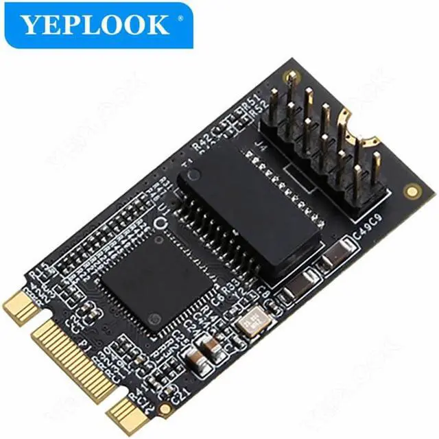 Alt view image 5 of 6 - M.2 to PCIe Gigabit Network Card 1xRJ45 10/100/1000Mbps Fast Ethernet Lan Card Intel 210AT Chipset for Desktop Computer TXA098