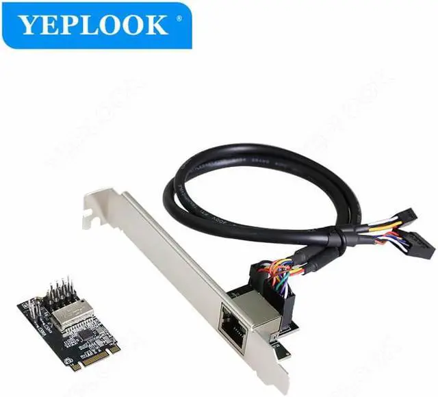 Alt view image 2 of 6 - M.2 to PCIe 1G Lan Card Gigabit Network Card 10/100/1000Mbps RJ45 Fast Ethernet Realtek RT8111H Chipset for Desktop PC TXA082