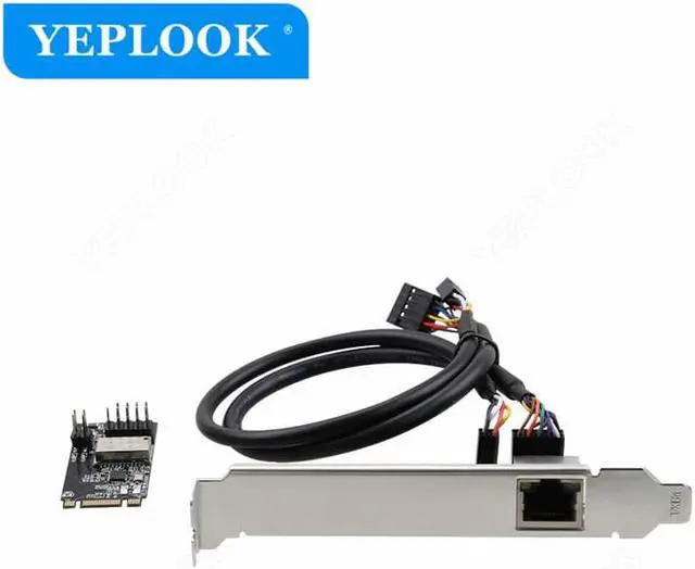 Alt view image 3 of 6 - M.2 to PCIe 1G Lan Card Gigabit Network Card 10/100/1000Mbps RJ45 Fast Ethernet Realtek RT8111H Chipset for Desktop PC TXA082