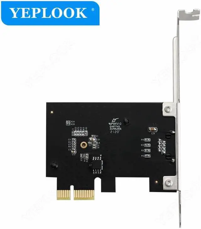 Alt view image 4 of 5 - PCIe Single RJ45 2500Mbps 2.5G Gigabit Desktop PC Game Wifi Card 10/100/1000Mbps Computer Network Adapter RTL8125 Chipset TXA092