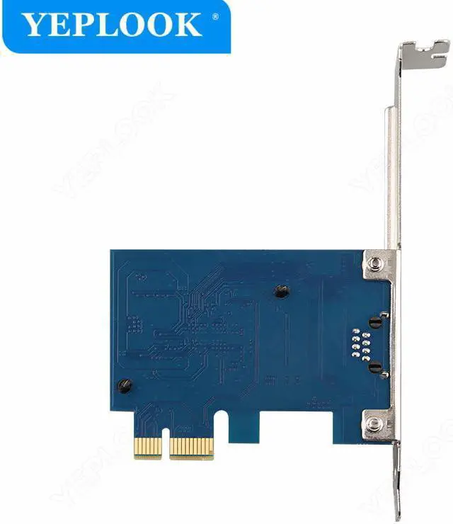 Alt view image 6 of 6 - PCIe 1X RJ45 Network Card 10/100/1000Mbps 1Gbps Fast Ethernet Lan Card Boardcom BCM5721&5751 Chipset Support ROS,ESXi TXA107