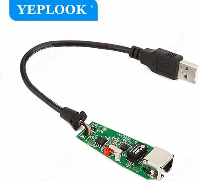 Alt view image 5 of 7 - USB 2.0 to RJ45 10/100Mpbs Network Card Ethernet Lan Wired Adapter For Laptop Desktop TV Box Android TV Chipset Realtek 8152